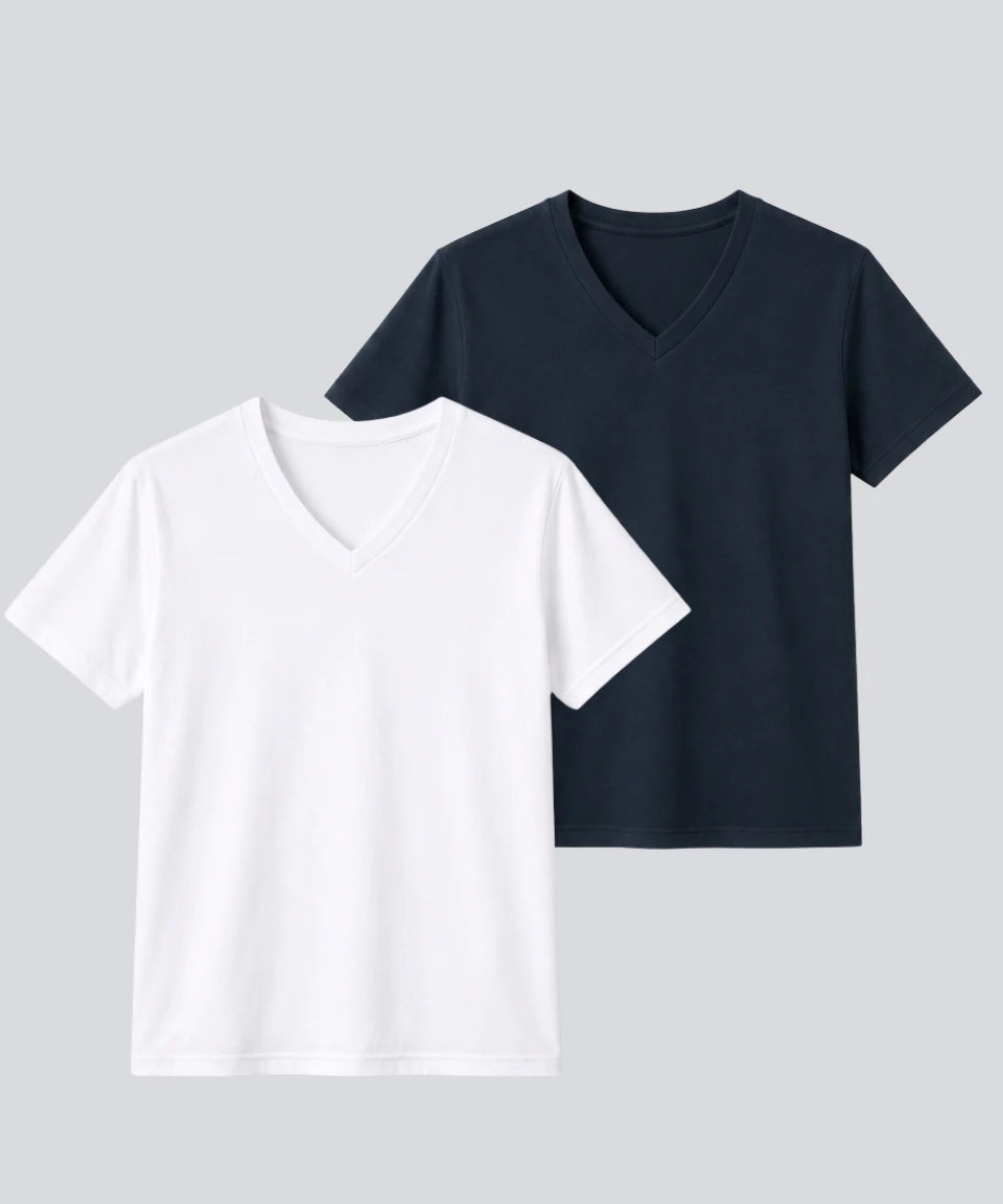 2 pk T-shirts for women No Sweat Clothing