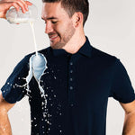 No Sweat Polo Shirt Navy - No Sweat Clothing Europe AB