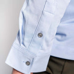 No Sweat Polo Shirt Sky Blue Long - No Sweat Clothing Europe AB