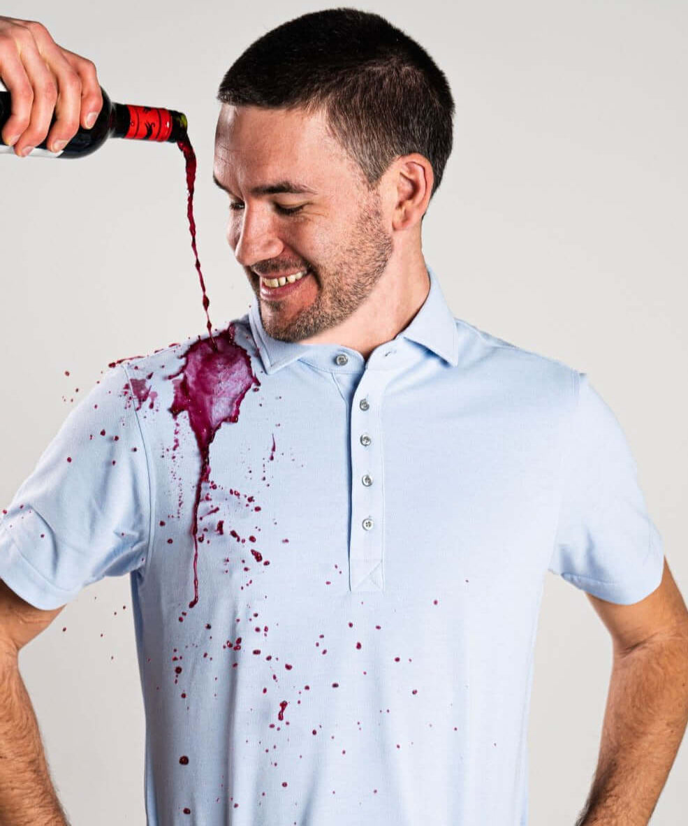 No Sweat Polo Shirt Sky Blue Long - No Sweat Clothing Europe AB