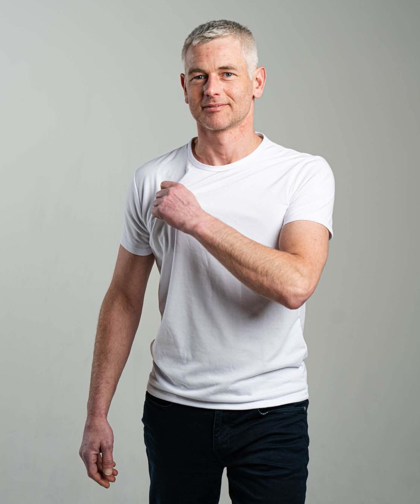 No Sweat T-Shirt White - No Sweat Clothing Europe AB