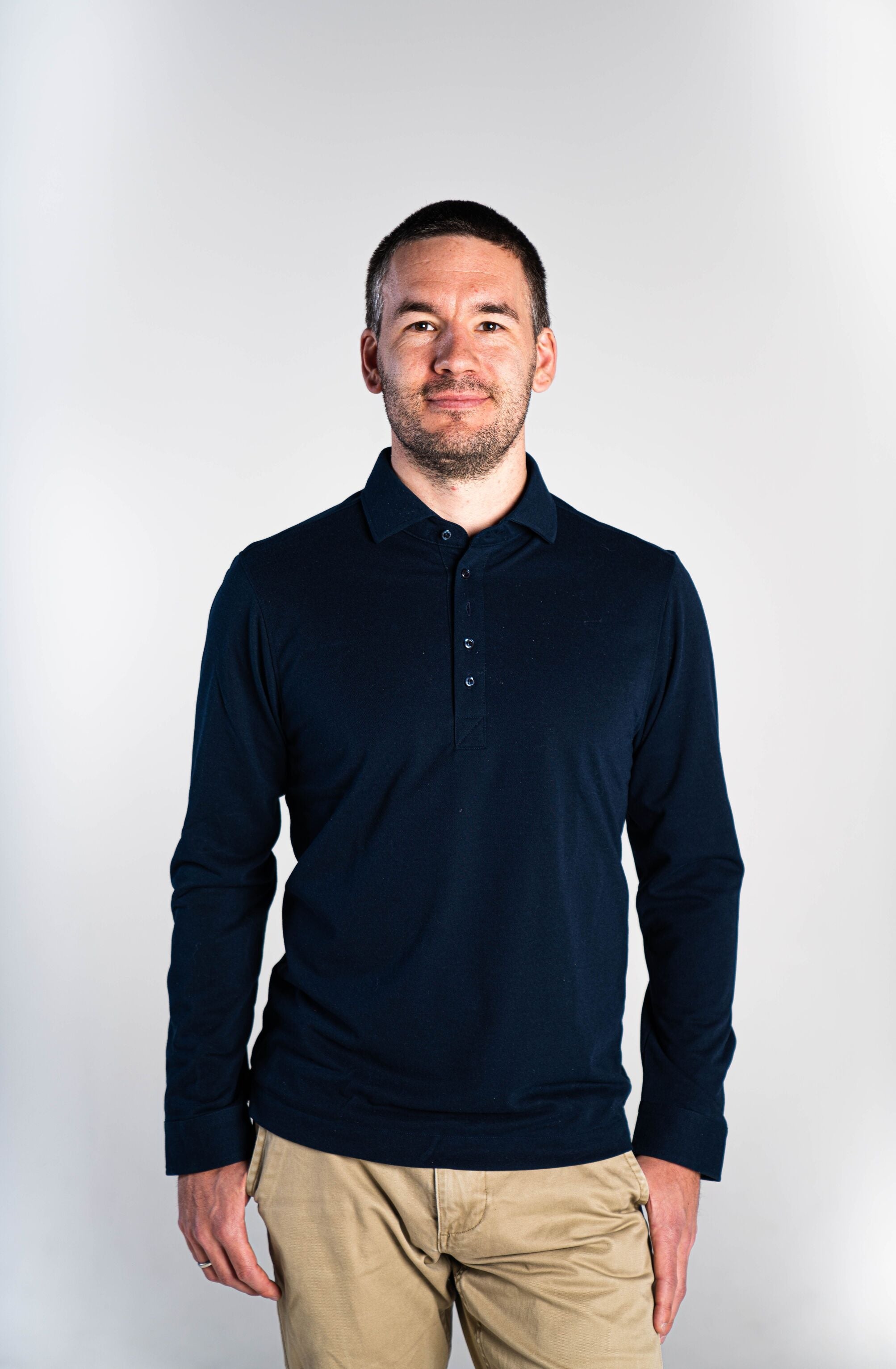 Polo Shirt Navy - No Sweat Clothing AS