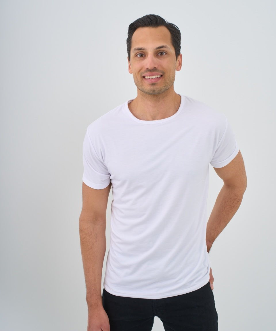 T - skjorte Hvit 2.0 Men (Presale) - No Sweat Clothing AS