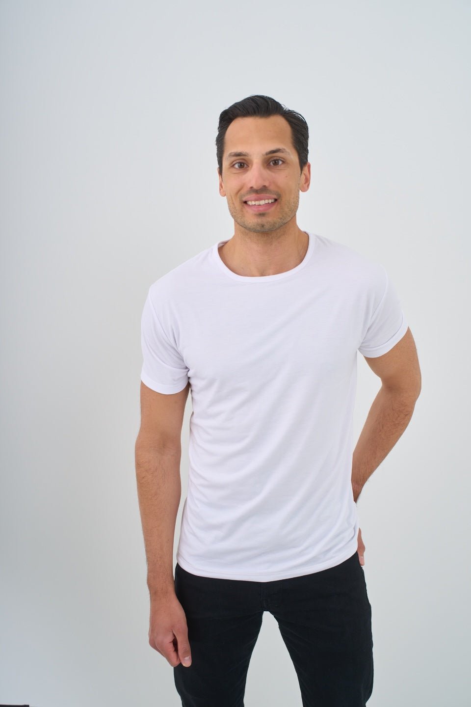 T - skjorte Hvit 2.0 Men (Presale) - No Sweat Clothing AS